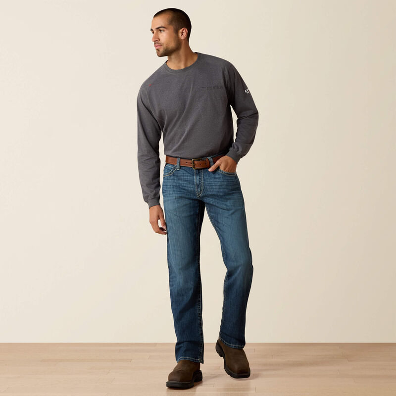 10023467 Ariat FR M4 Relaxed Stretch DuraLight Boundary Boot Cut Jean