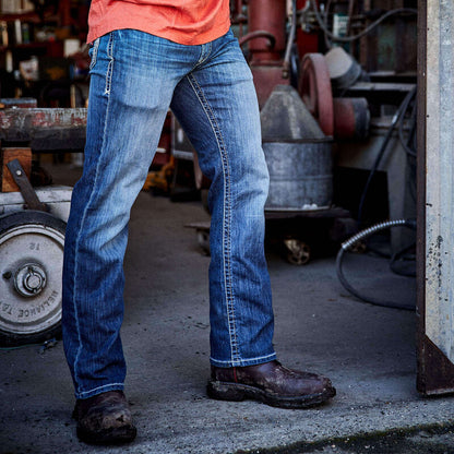 10023467 Ariat FR M4 Relaxed Stretch DuraLight Boundary Boot Cut Jean