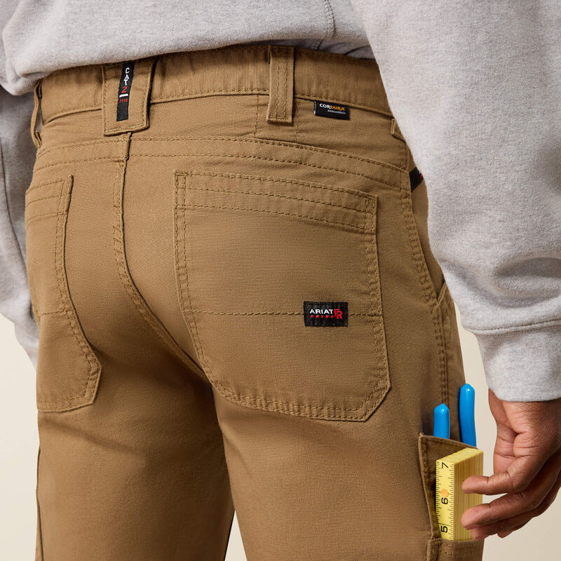 10027705 Ariat FR M5 Stretch DuraLight Cordura Canvas Stackable Straight Leg Pant