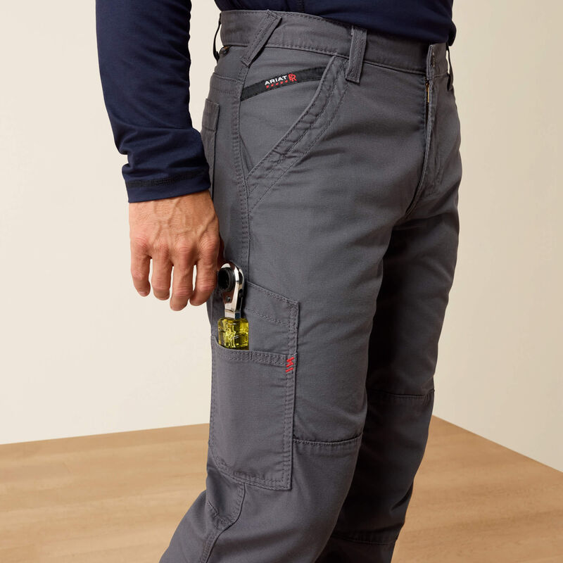 10027709 Ariat FR M5 Stretch DuraLight Cordura Canvas Stackable Straight Leg Pant