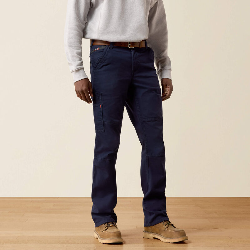 10034648 Ariat FR M5 Stretch DuraLight Cordura Canvas Stackable Straight Leg Pant