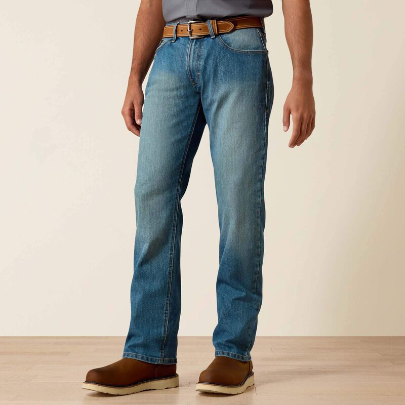 10039288 Ariat Rebar M5 DuraStretch Basic Stackable Straight Leg Jean