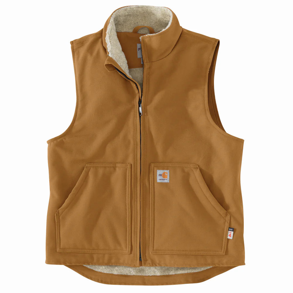 104981 FR Duck Mock Neck Vest