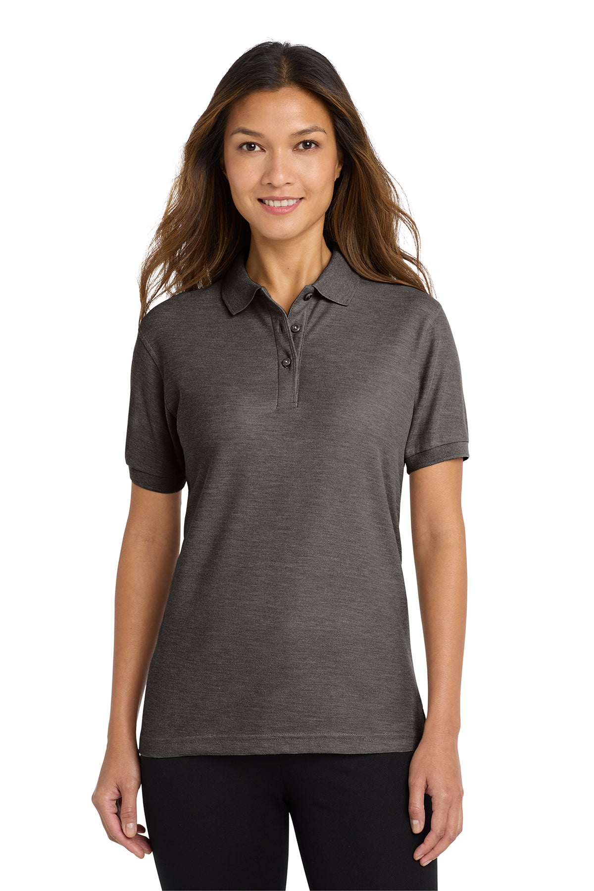 L500 Port Authority® Women's Silk Touch™ Polo