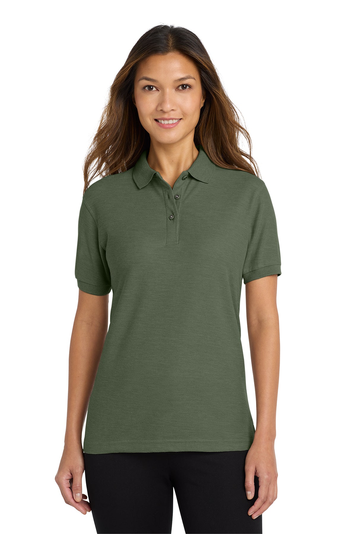 L500 Port Authority® Women's Silk Touch™ Polo
