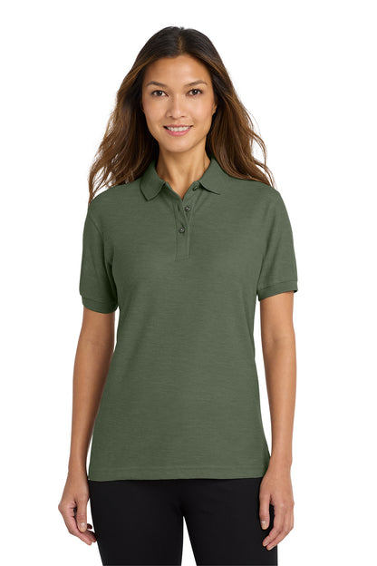 L500 Port Authority® Women's Silk Touch™ Polo