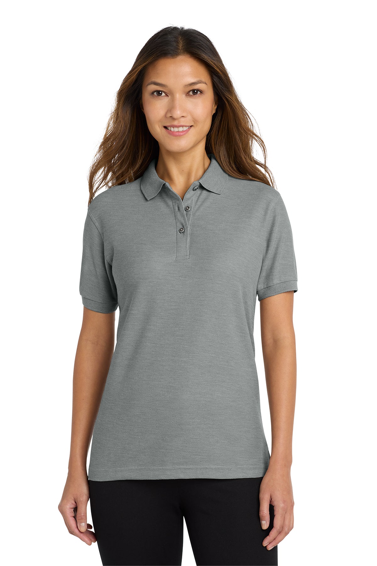 L500 Port Authority® Women's Silk Touch™ Polo