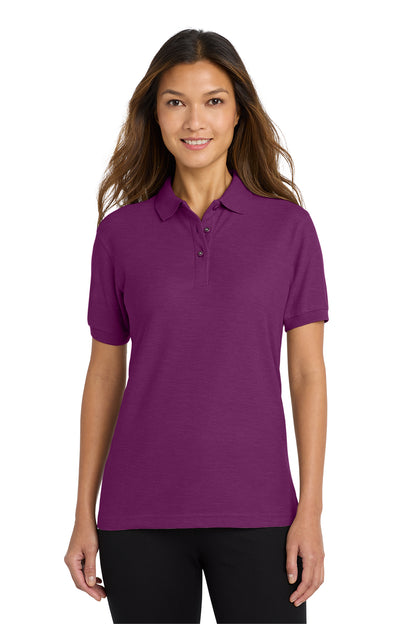 L500 Port Authority® Women's Silk Touch™ Polo