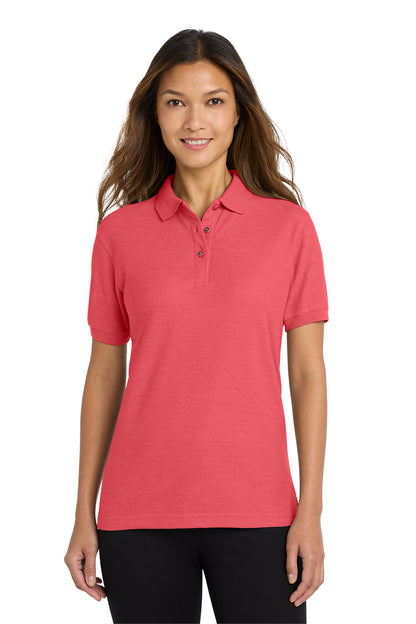 L500 Port Authority® Women's Silk Touch™ Polo