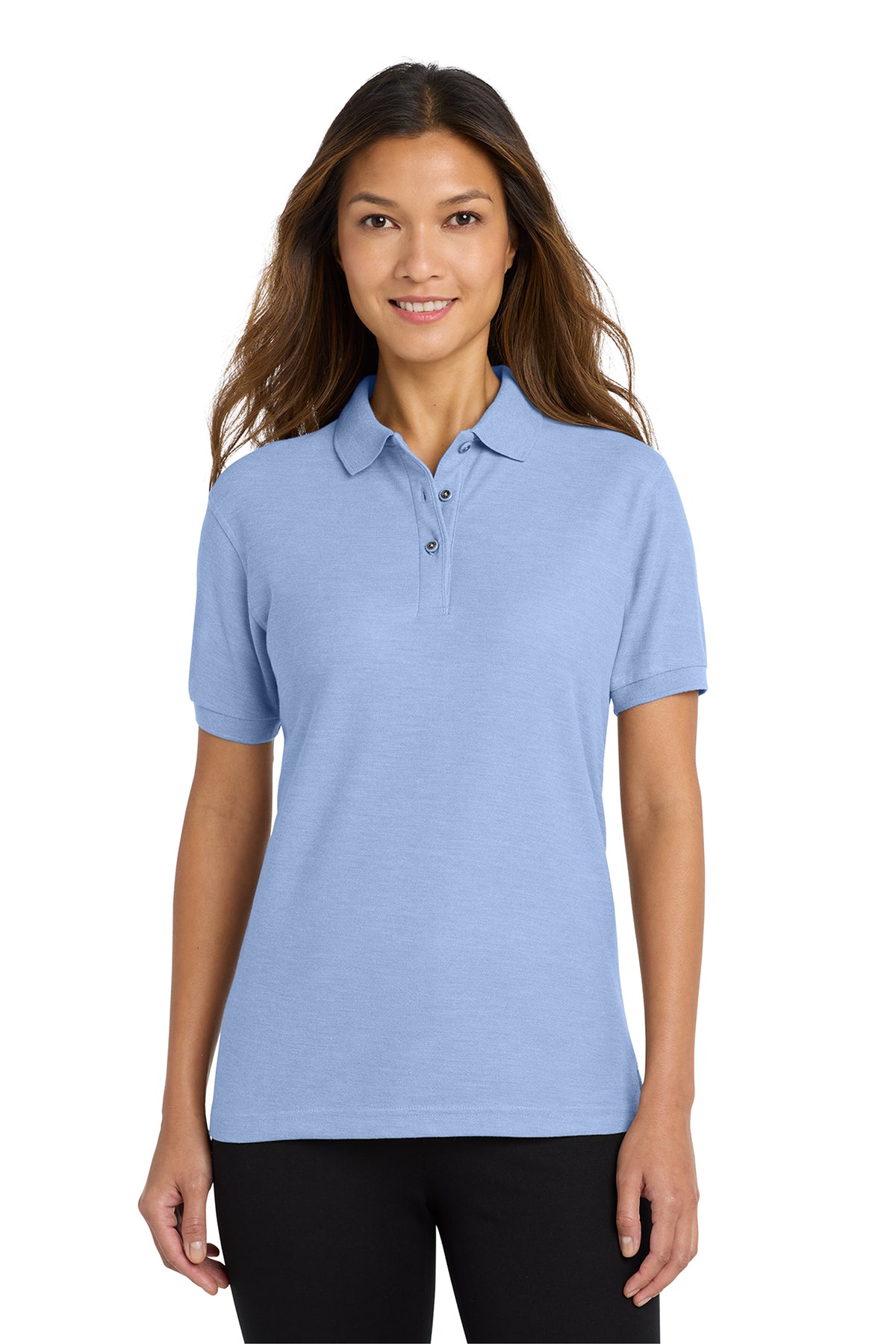 L500 Port Authority® Women's Silk Touch™ Polo