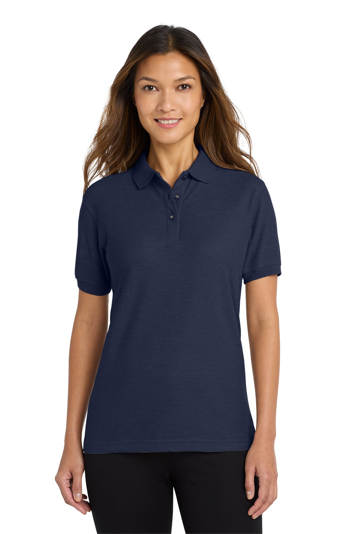 L500 Port Authority® Women's Silk Touch™ Polo