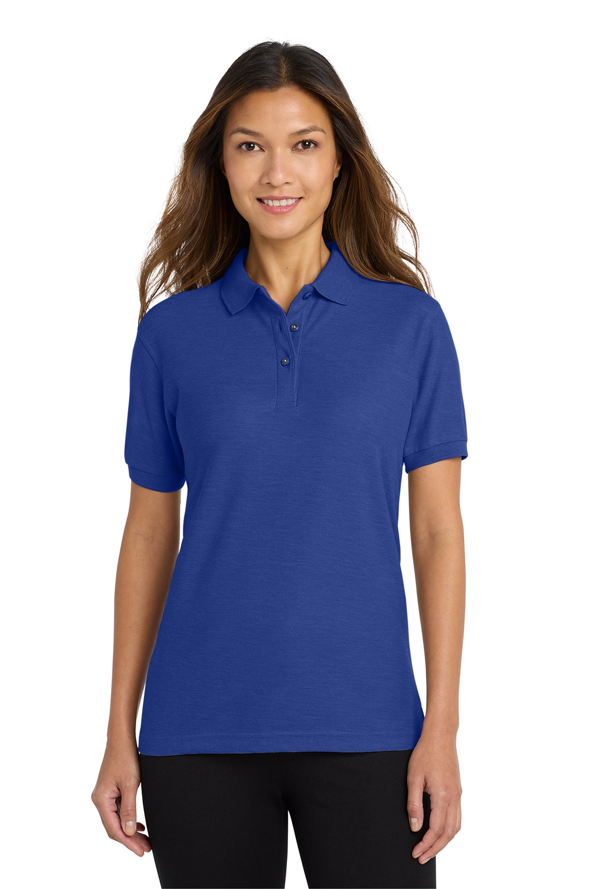 L500 Port Authority® Women's Silk Touch™ Polo