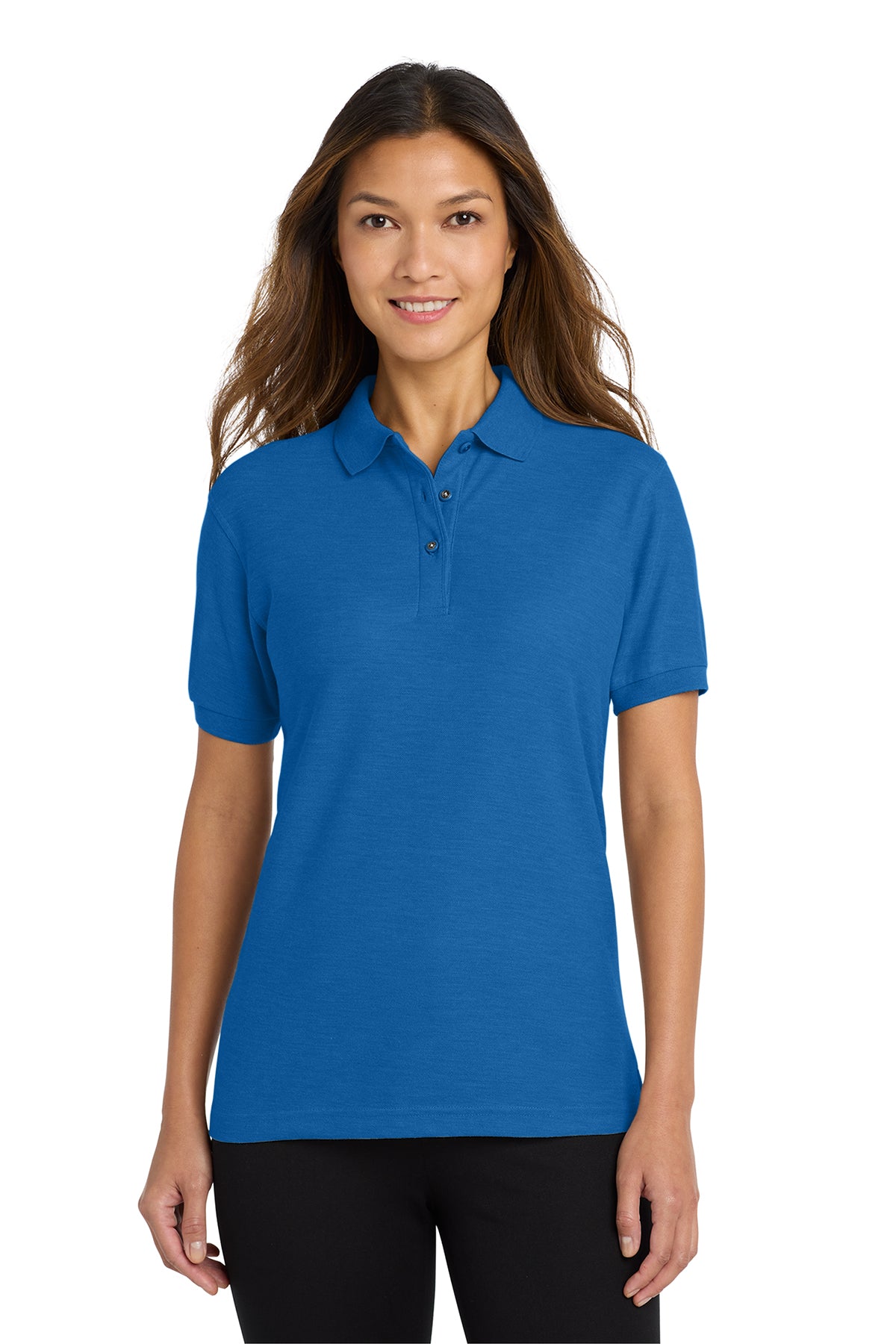 L500 Port Authority® Women's Silk Touch™ Polo