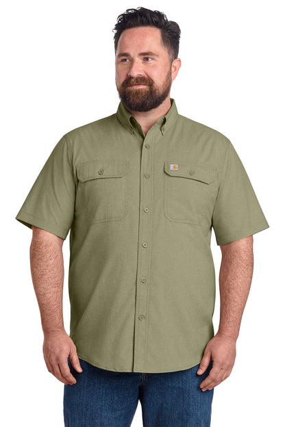 105292 Carhartt Force Sun Defender™ Chambray Relaxed SS Shirt