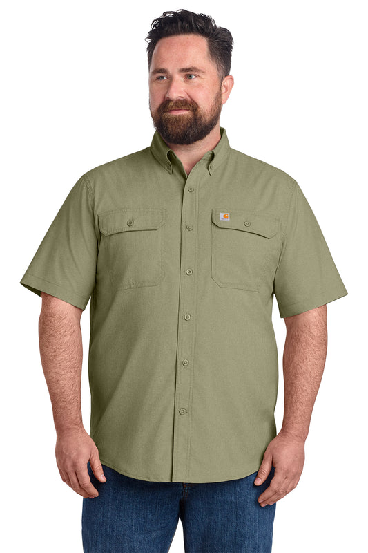 105292 Carhartt Force Sun Defender™ Chambray Relaxed SS Shirt