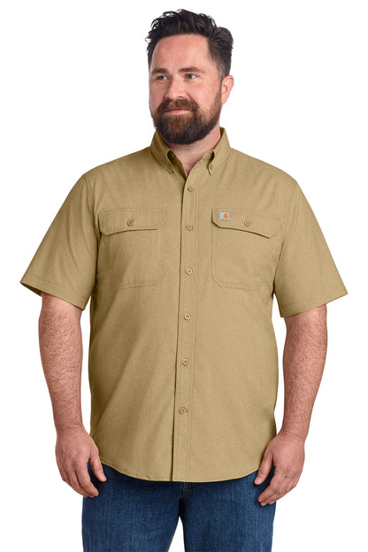 105292 Carhartt Force Sun Defender™ Chambray Relaxed SS Shirt