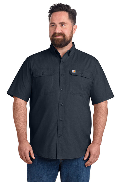 105292 Carhartt Force Sun Defender™ Chambray Relaxed SS Shirt