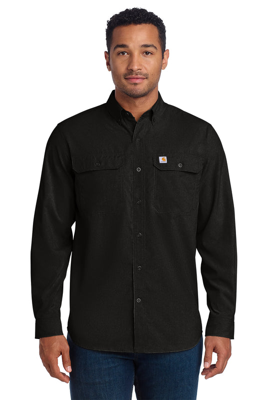 105291 Carhartt Force Sun Defender™ Chambray Relaxed LS Shirt