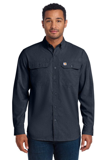 105291 Carhartt Force Sun Defender™ Chambray Relaxed LS Shirt