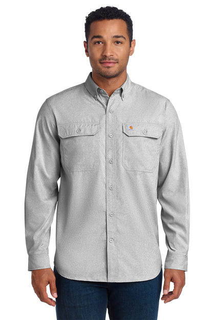 105291 Carhartt Force Sun Defender™ Chambray Relaxed LS Shirt