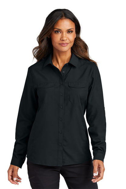 LW960 Port Authority® Women's Long Sleeve UV Daybreak Shirt