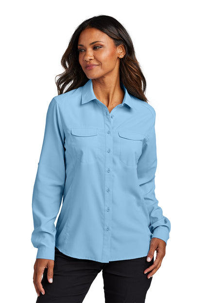 LW960 Port Authority® Women's Long Sleeve UV Daybreak Shirt