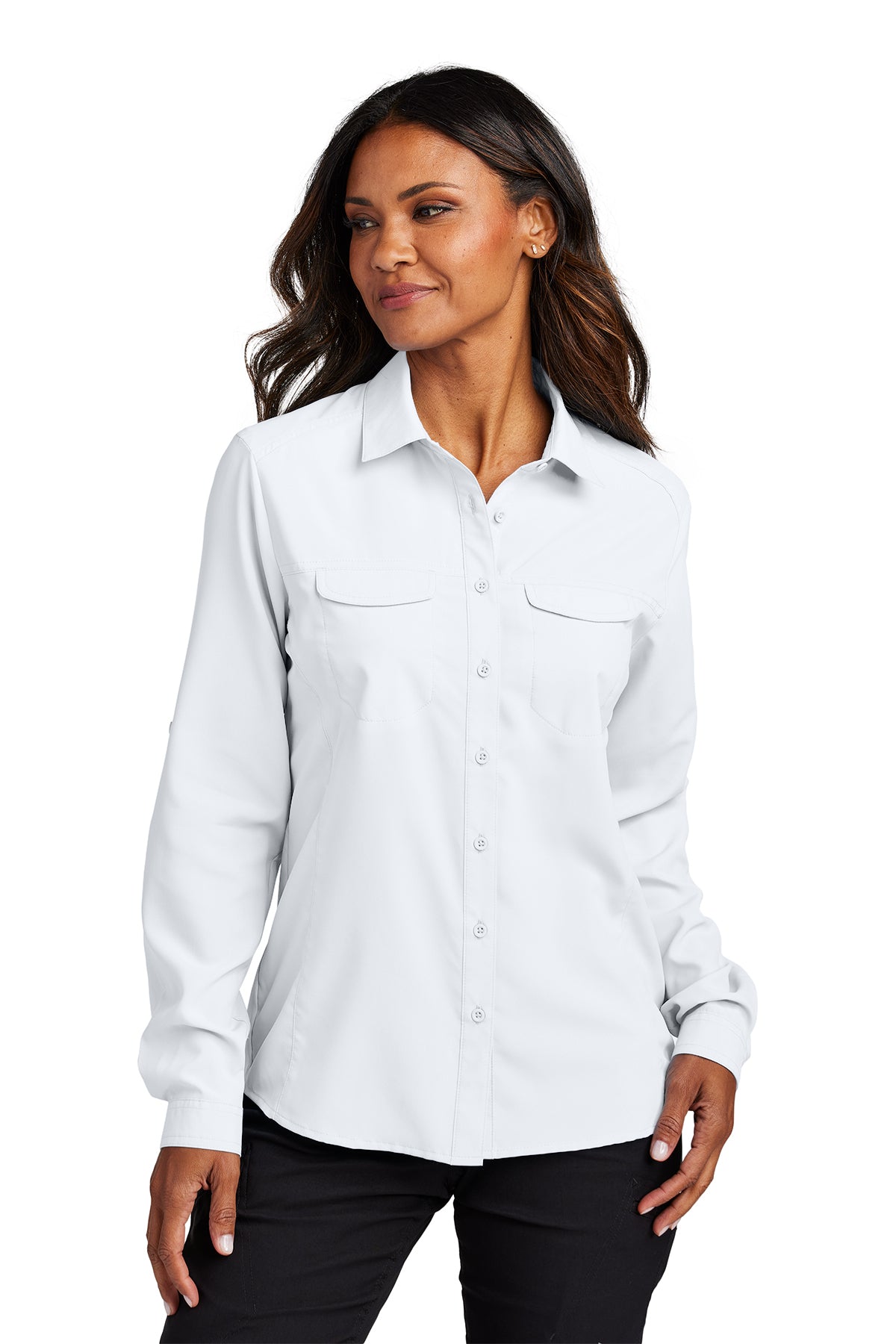 LW960 Port Authority® Women's Long Sleeve UV Daybreak Shirt