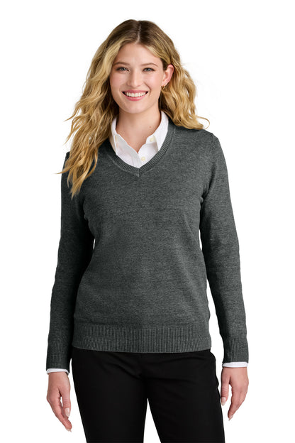 LSW2850 Port Authority® Women’s Easy Care V-Neck Sweater