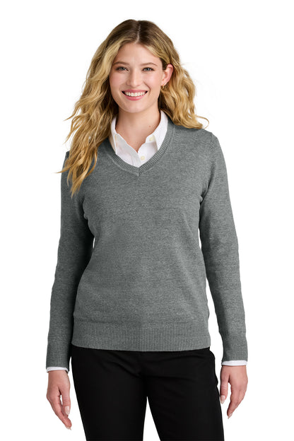 LSW2850 Port Authority® Women’s Easy Care V-Neck Sweater