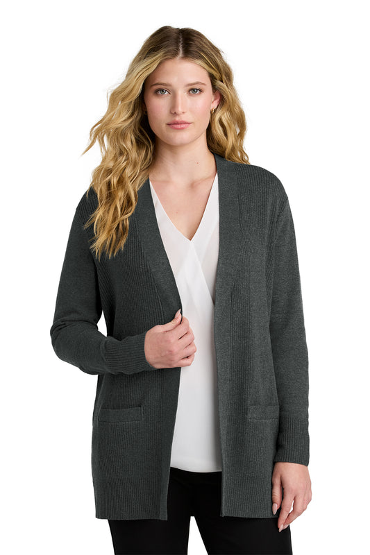 LW2890 Port Authority® Women’s Easy Care Open-Front Cardigan Sweater