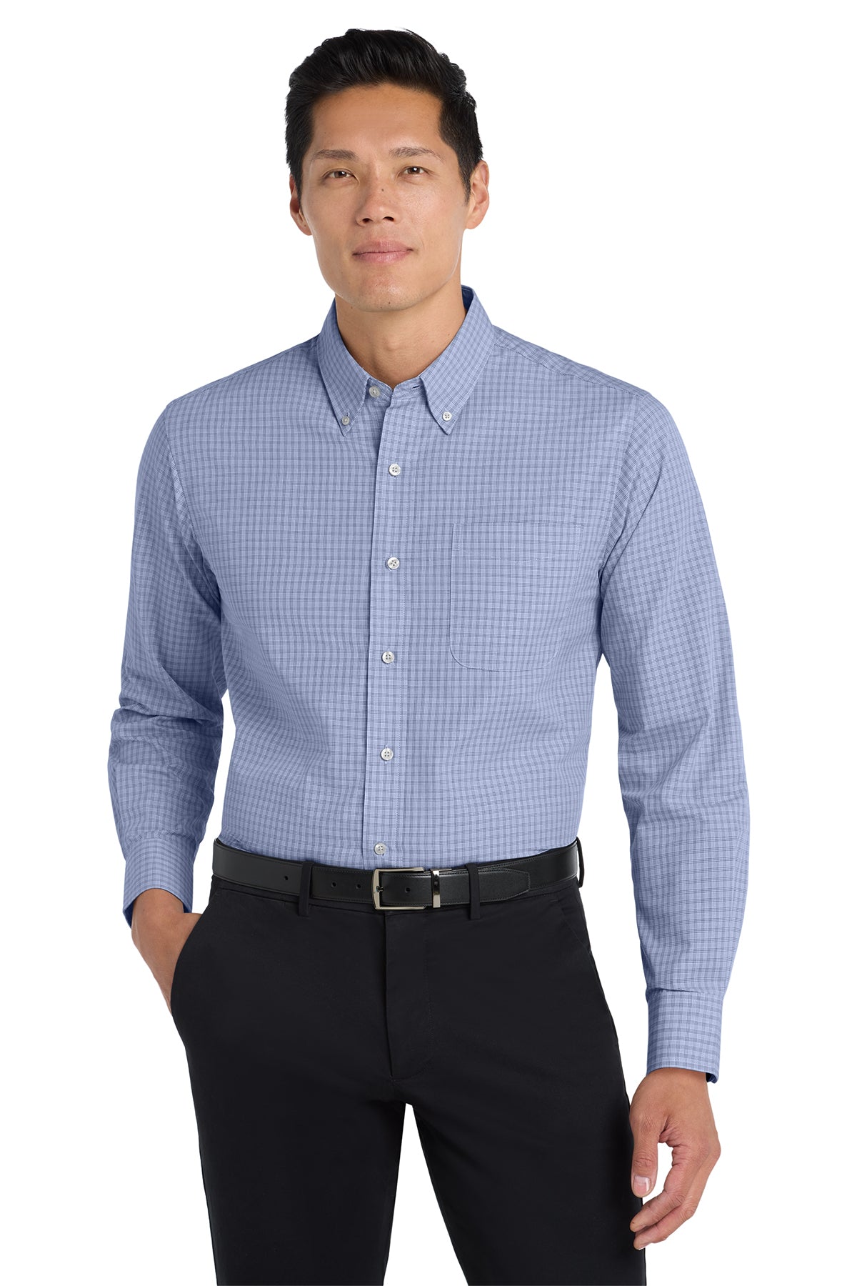 S639 Port Authority® Plaid Pattern Easy Care Shirt