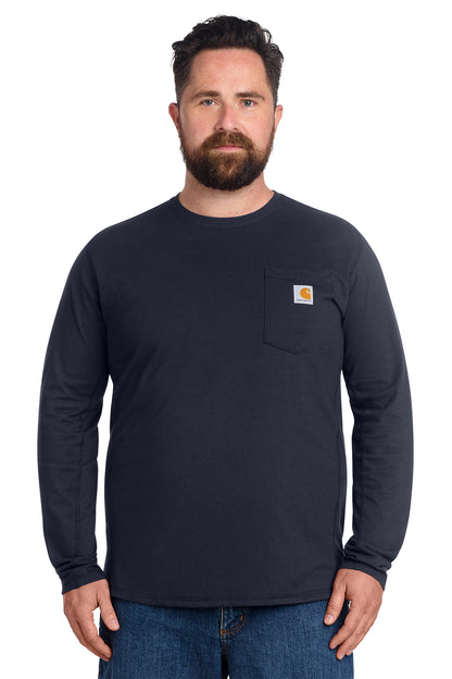 106656 Carhartt Force® Long Sleeve Pocket T-Shirt