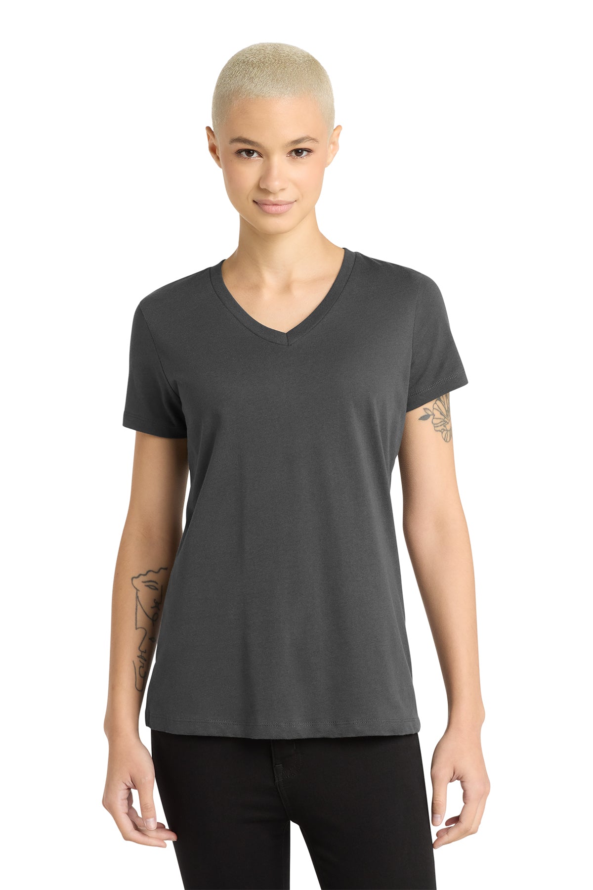 DM1170L District® Women’s Perfect Weight® V-Neck Tee
