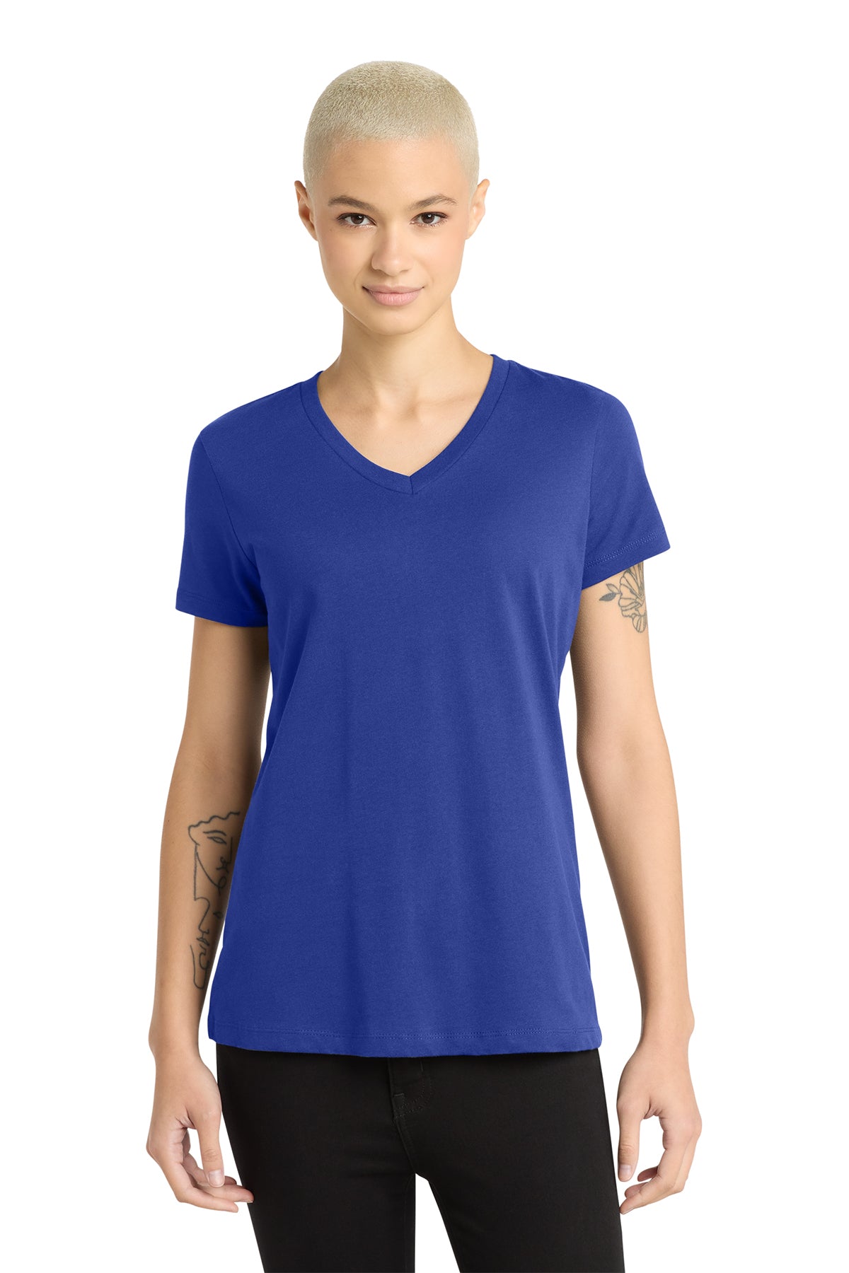 DM1170L District® Women’s Perfect Weight® V-Neck Tee