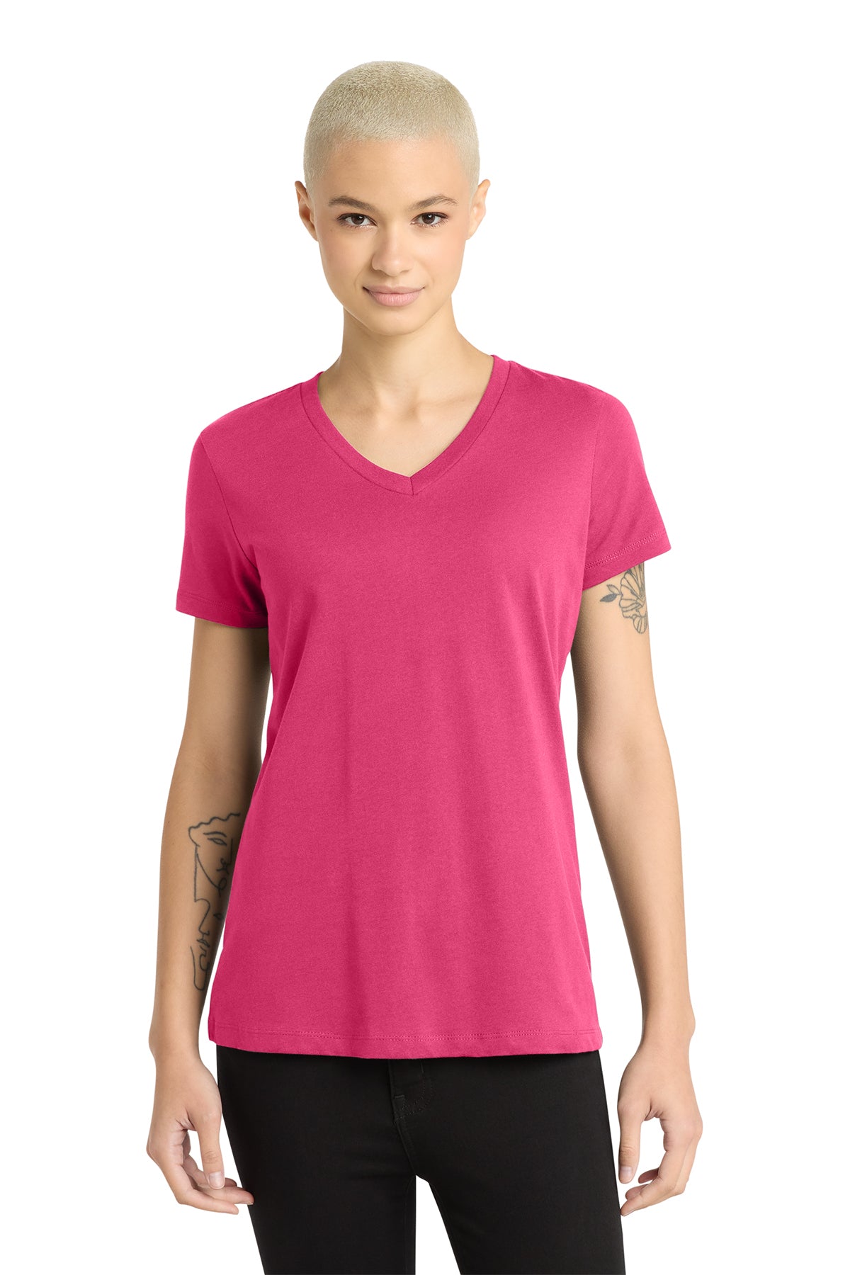 DM1170L District® Women’s Perfect Weight® V-Neck Tee