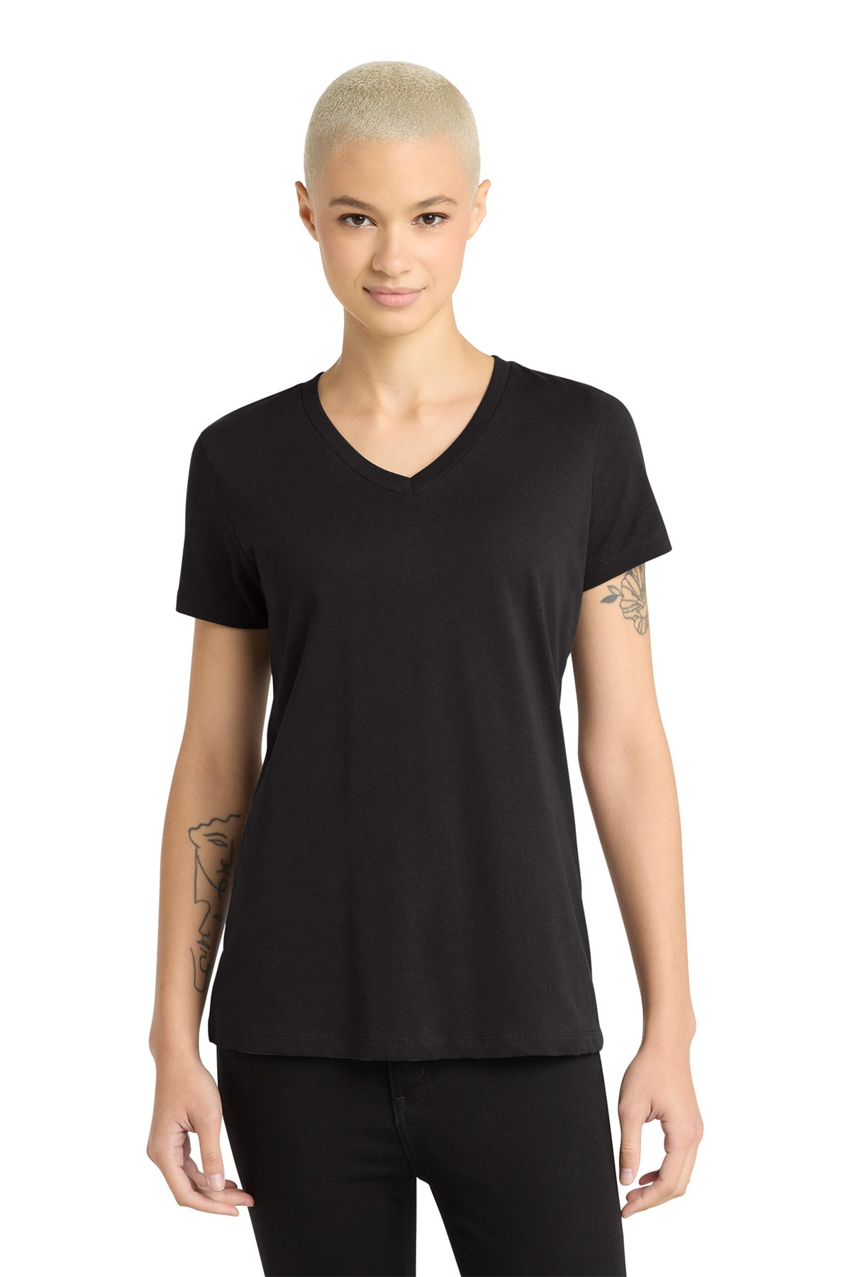 DM1170L District® Women’s Perfect Weight® V-Neck Tee