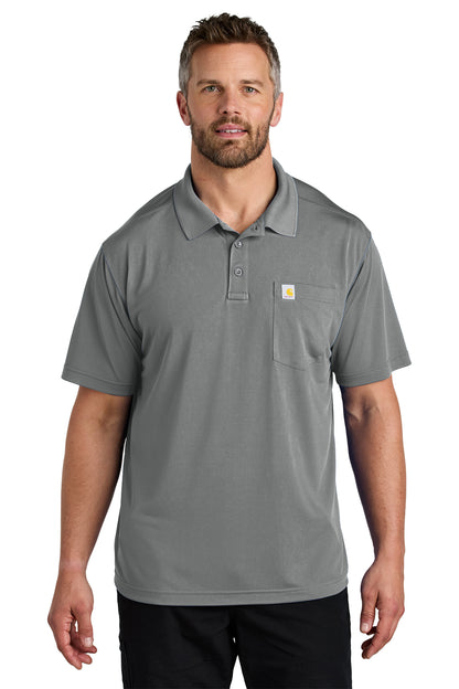 CT106880 Carhartt Force® Snag-Resistant Pocket Polo