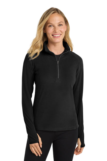 L224 Port Authority® Women's Microfleece 1/2-Zip Pullover