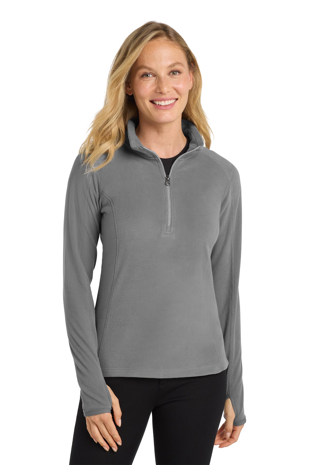 L224 Port Authority® Women's Microfleece 1/2-Zip Pullover