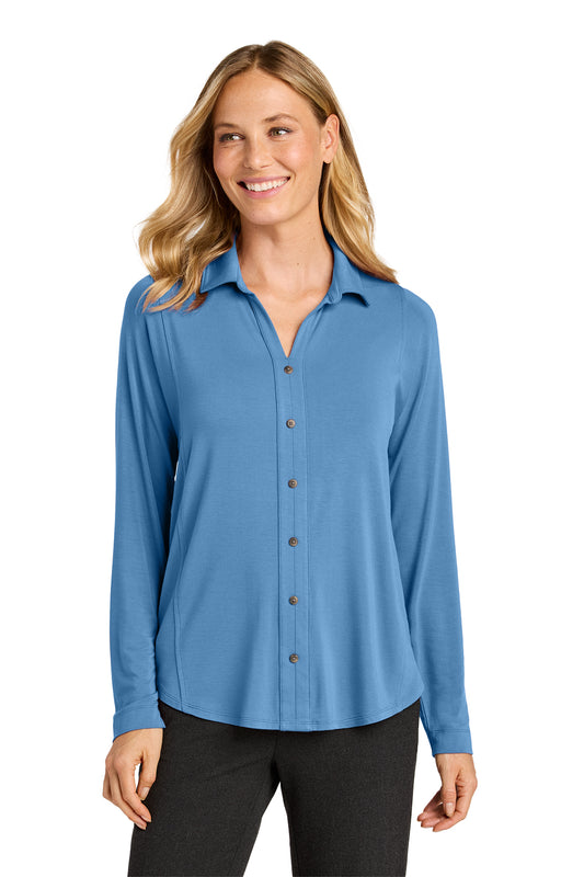 LK5602 Port Authority® Women’s Luxe Knit Button Tunic