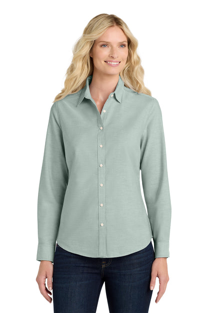 L658 Port Authority® Women's SuperPro™ Oxford Shirt