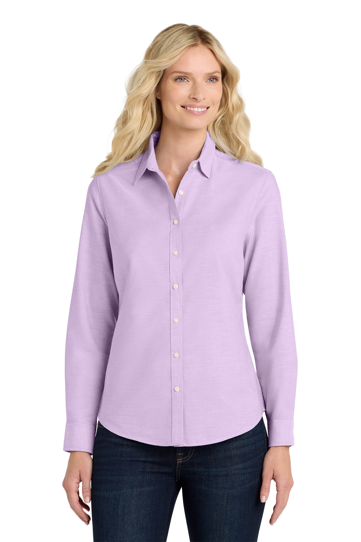 L658 Port Authority® Women's SuperPro™ Oxford Shirt