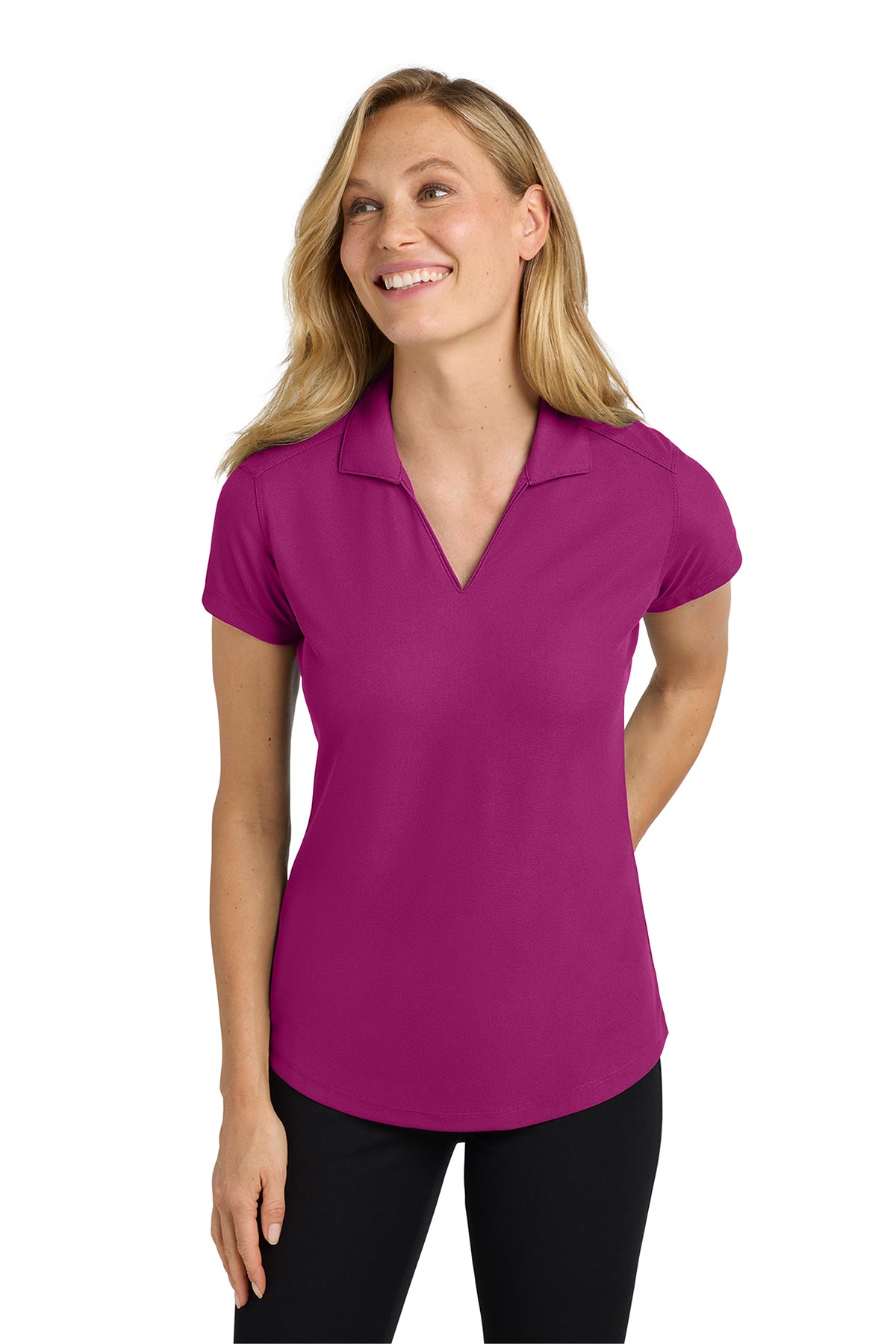 L572 Port Authority® Women's Dry Zone® Grid Polo