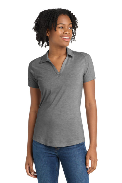 LST405 Sport-Tek® Women's PosiCharge® Tri-Blend Wicking Polo