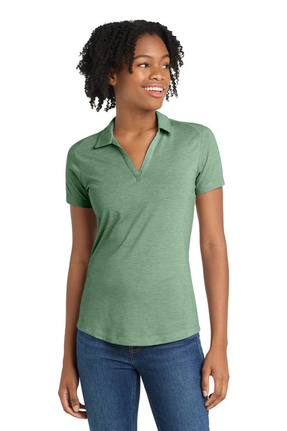 LST405 Sport-Tek® Women's PosiCharge® Tri-Blend Wicking Polo