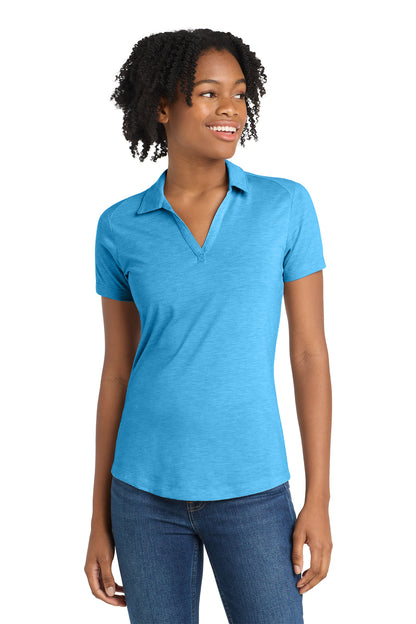 LST405 Sport-Tek® Women's PosiCharge® Tri-Blend Wicking Polo