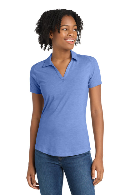 LST405 Sport-Tek® Women's PosiCharge® Tri-Blend Wicking Polo