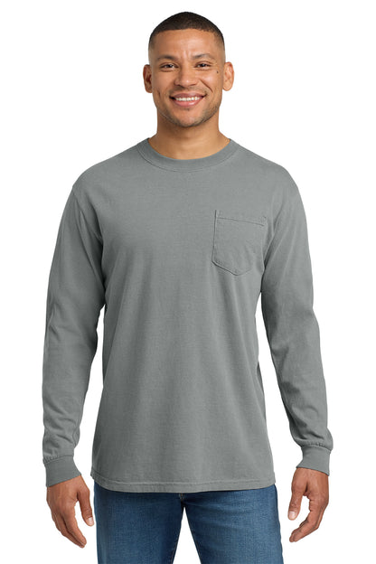4410 Comfort Colors® Heavyweight Ring Spun Long Sleeve Pocket Tee