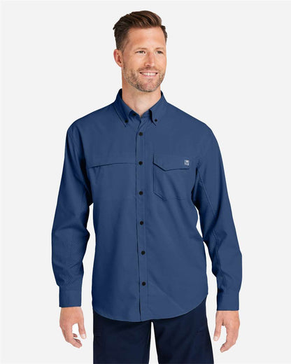 H150172 HUK Men's Tide Point Pocket Fishing Shirt