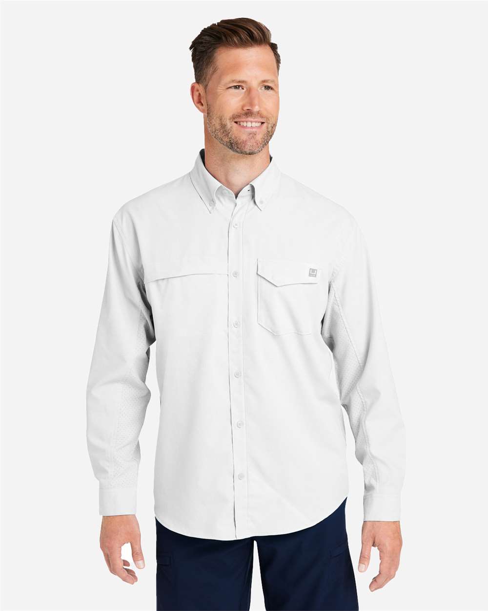 H150172 HUK Men's Tide Point Pocket Fishing Shirt